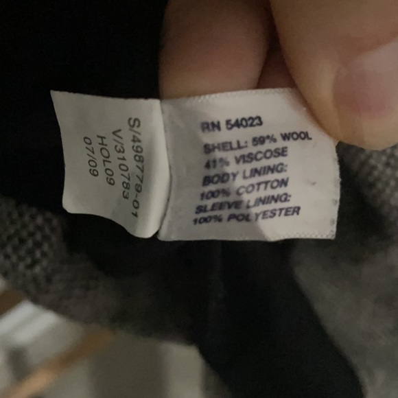 Gap Military Tweed Jacket Size Small - Picture 5 of 5